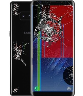 écran samsung cassé