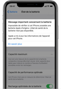 Lire la suite à propos de l’article Apple ne veut pas que vous fassiez remplacer la batterie de votre iPhone