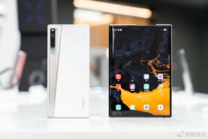 Lire la suite à propos de l’article Oppo X 2021, un écran qui s&rsquo;enroule et se déroule